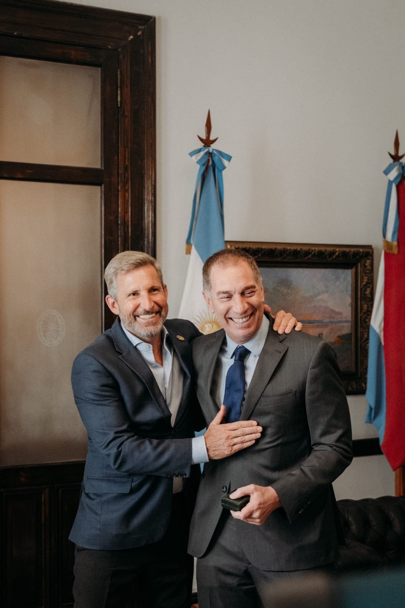 Amistosa reunión con Frigerio 